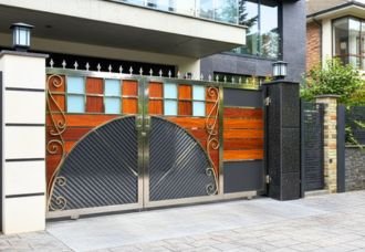 modern gates